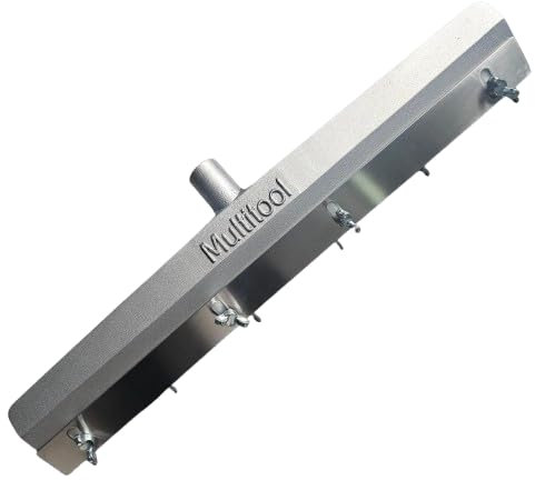 Professional Pin Leveller for up to 18 MM Self Levelling Compound and Coatings Heavy Duty Screed Rake 58 CM 6 Pins