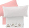 Manterol Juego sábanas Infantil Unicornio Rosa - Junior 607 c.04 para Cama de 90 cm