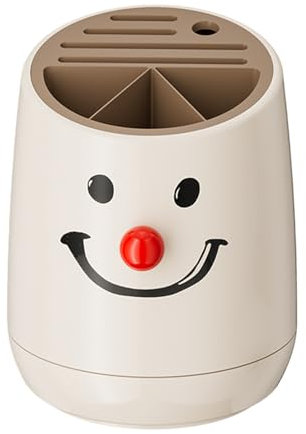 Soporte para cuchillos de cocina sin cuchillo, bloque de cocina, soporte para cuchillos de cocina sin cuchillo, organizador compacto con rotación completa para el hogar, cocina, bar y