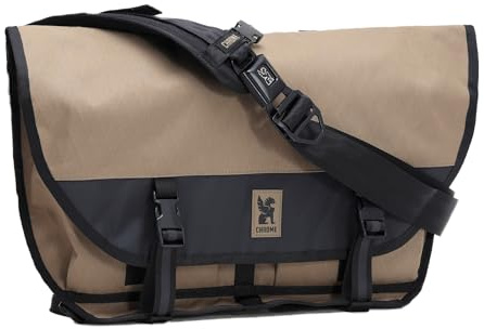 Chrome Industries Citizen Umhängetasche für Damen und Herren, leichte Umhängetasche mit austauschbarer Schnalle, hält die meisten 15-Zoll-Laptops – ideal für Arbeit, Reisen, Schule, Flugzeug