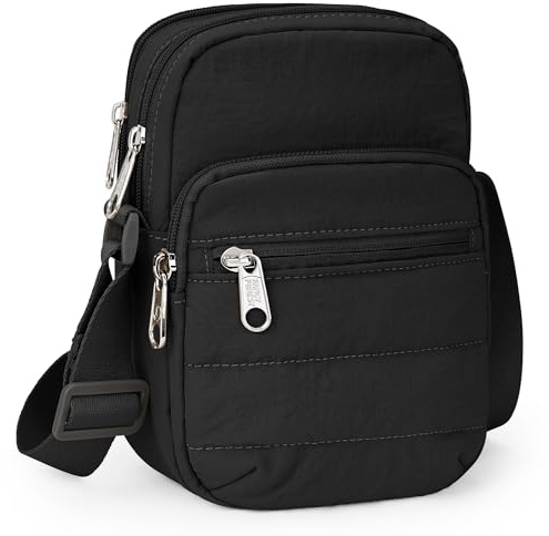 KALIDI Handytasche zum Umhängen，RFID-Blockierung große Kapazität Handy Umhängetasche Damen Puffer Tasche，Handytasche mit Geldbörse zum Umhängen