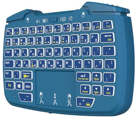 FUNDIAN X1 Bluetooth Game Controller Tastatur Maus CookieRun Limited Edition, Remote Wireless Controller Kompatibel mit Smartphone, Laptop, Tablet, PC, iPhone, iPad, Nvidia Shield TV, Chromecast mit
