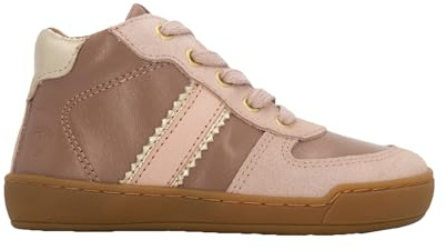 Telyoh Barfußschuhe Barefoot Sneaker Y01208 Leder Pink, Schuhgröße:EUR 28