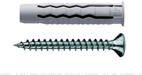 G&B Group GL6VPSB - Tassello Nylon 6mm, blister 15 pezzi