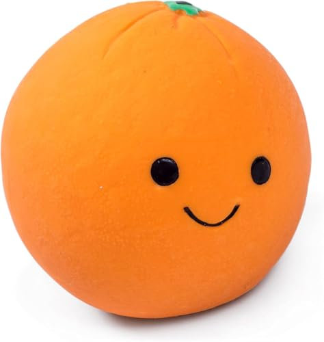 Petface Hundespielzeug aus Latex, Größe S, Orange