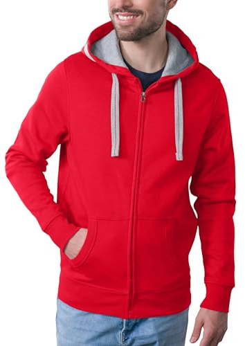 HRM Herren Jacket M Kapuzenpullover (1er Pack)