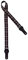 Ortega Guitars Ukulele Gurt Verstellbar - Highland Series - Baumwolle, Schottisch Dunkel (OCS-140U)