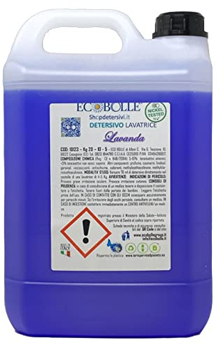 ECOBOLLE Detersivo Lavatrice Lavanda Super Profumato e Concentrato (10KG)