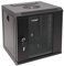 HMF 63306-02 Baie Serveur 10 Pouces, 6U, Armoire Réseau, Rack Server, 10, 31,2 x 30 x 35 cm, Entièrement Monté, Noir