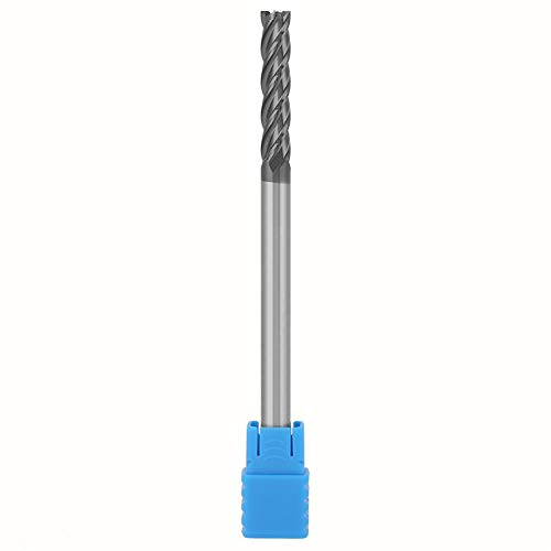 Schruppfräser Holz, 1pc hrc45 Wolframcarbidcarbid 6 mm langer Schaftfräser, Hartmetallschneider CNC-Fräser zum Fräsen von Löchern, Nuten und Kanten auf Platten