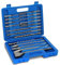 GMTOOLS 17PCS Rotary Hammer Drill Bits and Chisel Set, SDS Plus Carbide-Tipped Concrete Masonry Hole Tool Drill Bits and Chisels Set for Concrete, Stone, Brick, with Portable Storage Case