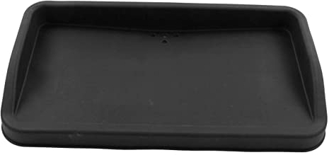 Golf Ball Box, Rubber Silicon Golf Ball Container, Golf Ball Storage Box, Golf Ball Tray Organize, Golfing Supplies Green Durable Protable Golf Ball, Durable Golf Ball Box for home backyard (Black)