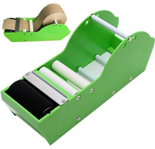 Distributeur de Ruban adhésif de Bureau Papier Kraft activé par l'eau Coupe-Ruban gommé pour l'expédition scellage de boîtes en Carton