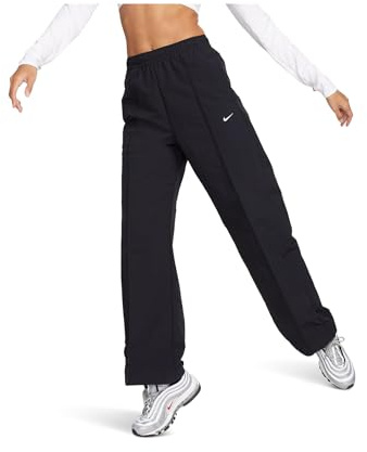 Nike Sportswear Everything Wovens Damenhose mit mittelhohem Bund und offenem Saum, FQ3588