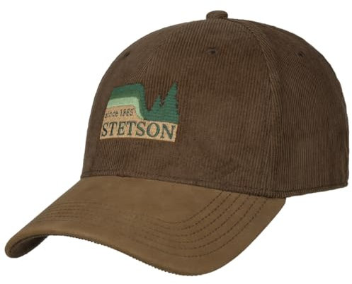 Stetson Woods Baseballcap Herren Ganzjahr braun One Size