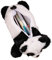 Evember Sacs à stylos Panda,Trousse à Crayons Panda, Porte-Pochette pour Stylo Panda, Porte-Stylo Panda de Grande capacité, Pochette à Crayons en Peluche pour stylos, Crayons, règles et gommes