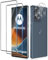 Liilaa Protector de Pantalla para Motorola Moto Edge 50 Fusion, 2 Piezas Cristal Templado y 2 Piezas Protector de Lente de Cámara, Anti Arañazos Dureza 9H Vidrio Templado