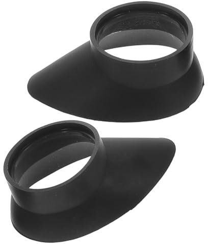 ibasenice 2pcs Rubber Microscope Eyepiece Hood Caps 29-33mm Eyecup Protectors for Telescope Binoculars Replacement Accessories for Optical Instruments