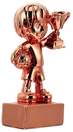 BESPORTBLE Coupe De Football pour Hommes De De Football Mini Trophée Artisanat en Résine Décoration Tendance