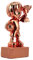 BESPORTBLE Coupe De Football pour Hommes De De Football Mini Trophée Artisanat en Résine Décoration Tendance