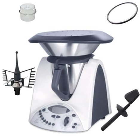 Robot da Cucina Multifunzione Termomix TM31, con Accessori, Bianco e Grigio 24 Mesi di garanzia