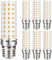 Vemfay Bombilla LED E27 Luz Calida 3000K 1760LM, 16W bombillas E27 LED, Equivalente a Bombillas Halógena de 160W, Lampadas Led Maiz Ahorro de Energía, AC 220-240V, Pack 6