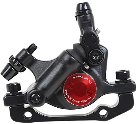 rupusiner Pinze a Disco Idraulico HB100 MTB Pinze Freno Freno Anteriore/Posteriore per Biciclette per Biciclette di Perforazione del (Anteriore, Nero) Disco Idraulico