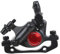 rupusiner Pinze a Disco Idraulico HB100 MTB Pinze Freno Freno Anteriore/Posteriore per Biciclette per Biciclette di Perforazione del (Anteriore, Nero) Disco Idraulico