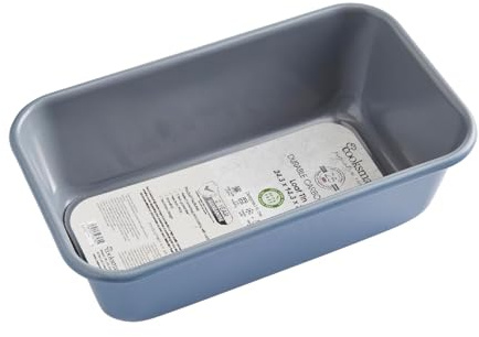 Cooksmart Signature 24cm Loaf Tin, Carbon Steel, Blue | PFOA-free non-stick coating, dishwasher safe, durable construction, even heat distribution, ideal for baking