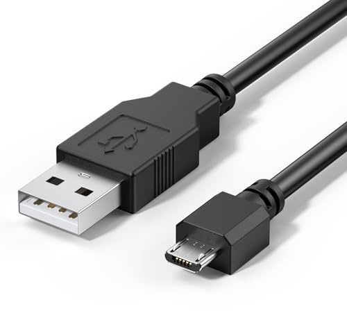 1M Câble de Charge pour Manette PS4,Charge Rapid Câble Micro USB pour Sony Playstation 4 PS4 Slim/Pro, Xbox One S/X Manette (1M)