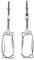 Tefal Moulinex SS193937 ORIGINAL Rührbesen Emulgierquirle Schlagbesen Schneebesen rechts links Set Handmixer Mixer