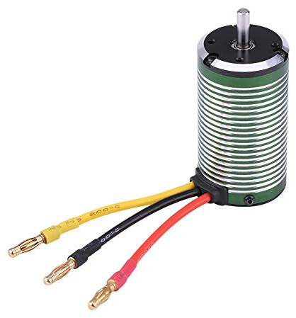 3665 Moteur Brushless de RC bateau voiture, 4 Polonais moteur de 3600KV / 4500KV pour 1/8 1/10 1/12 bateau voiture de télécommande (4500KV)