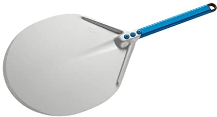 Gi-Metal GIMETAL A-37C Pelle à Pizza Pelle à Pizza Professionnelle Pelle à enfourner Pizza Pelle à enfourner Ø 36 cm Manche : 30 cm Aluminium (anodisé)