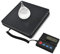 Digital Electric Heavy Duty Large Capacity Weighing Platform Scale for Postal Industrial Commercial Shop Kitchen Letter Parcels Luggage Scales Black 50KG 110lb