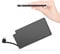 TNTOR 5000 mAh Ultra Slim Power Bank with Integrated Cable for iPhone, [6 mm Thickness] Metal Shell Portable Mini Power Bank - Black