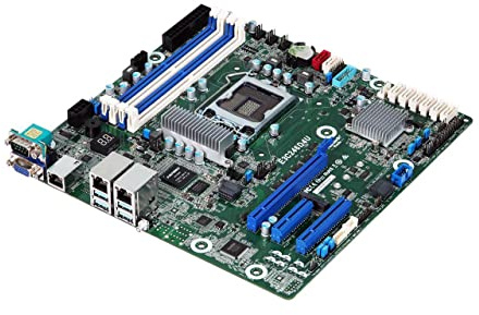 ASRock Rack E3C242D4U LGA1151/ Intel C242/ DDR4/ SATA3&USB3.0/ V&2GbE/ MicroATX Server Scheda madre