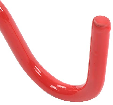 Alomejor Fahrrad-Wandhalterung Fahrradanhänger An der Wand Montierter Fahrradhalter Haken Universal Fahrrad Deckenlift Fahrradlift für die Montage von Home Space Saver