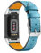 AISPORTS Lederband Kompatibel mit Fitbit Charge 5 Strap für Damen Herren, Weiches Atmungsaktives Leder Sportarmband Metall Klassisches Schnallenarmband Ersatzband für Fitbit Charge 5 Activity Tracker