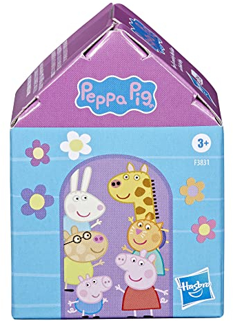 Peppa Pig Peppas Spielplatzfreunde Überraschungspack, 1 von 12 Überraschungsfiguren zum Sammeln, ab 3 Jahren geeignet
