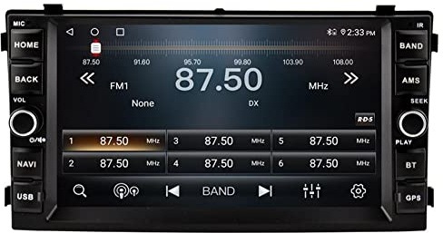 LHMYGHFDP Android 10 Car Stereo Radio Navigation para K-IA Ceed Venga 2007-2009, 7 Car Radio WiFi USB Bluetooth Unidad Principal Carplay Control del Volante