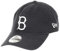 New Era Brooklyn Dodgers MLB Team Black White 9Twenty Unstructured Strapback Cap - One-Size