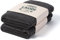 LAODI Premium Duschtuch 2er Set – 70x140 – Gewittergrau – 100 % Baumwolle – 570 g/m² – Hergestellt in Portugal