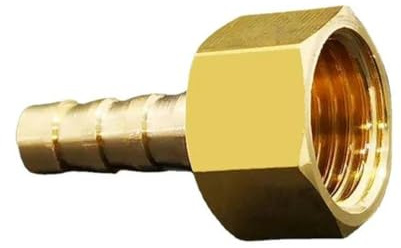 1/8 1/4 3/8 1/2 3/4 NPT maschio femmina 1/8-3/4 pollici portagomma portagomma portagomma in ottone raccordo connettore adattatore Fuehtgjfemmina a portagomma-1l4 NPT a 3l8 Pollice dritto