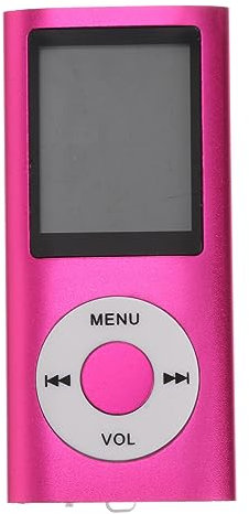 Gadpiparty Mp3/mp4 Musik Player Kompakt Tragbar 1,8-Zoll Bildschirm Rosa Digitaler Multimedia Player Mit USB 2.0 Anschluss Fotobetrachter Sprachrecorder Für Unterwegs