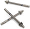 HROMIGRY Anclajes de hormigón de 3/8 x 5 pulgadas (paquete de 4) pernos de anclaje de cuña de 3/8 pulgadas de acero inoxidable