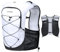 ONDACORE Trinkrucksack 5L Ultraleichter Trail Laufrucksack, Laufweste Damen Herren, Multifunktionsrucksack Laufen, Marathon, Radfahren, Jogging, Trailrunning Rucksack(Weiß, M)