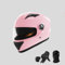 Motorradhelm Full Face Rapid Street Helm Unisex Adult Cool Rider Equipment Four Seasons New Street Touring Motorradhelm Pink