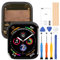 per Apple Watch Series 7 45mm GPS, LCD Schermo per Watch Series7 45 mm A2477 A2478 Touch Screen Assembly con Riparazione Kit (Nero)