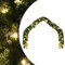 Willood Weihnachtsgirlande mit LED-Lichtern 10 m