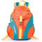 Cozary Zaino per Bambini All'Aperto, 5L Impermeabile Sportivo Adatto, Confortevole Zaino da Trekking per 1-3 Bambini, Design Traspirante, per Scuola, Viaggio e Sport, Arancione